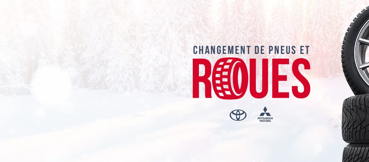 [OFFRE] À L’ACHAT DE 4 ROUES HIVER Toyota - Mitsubishi